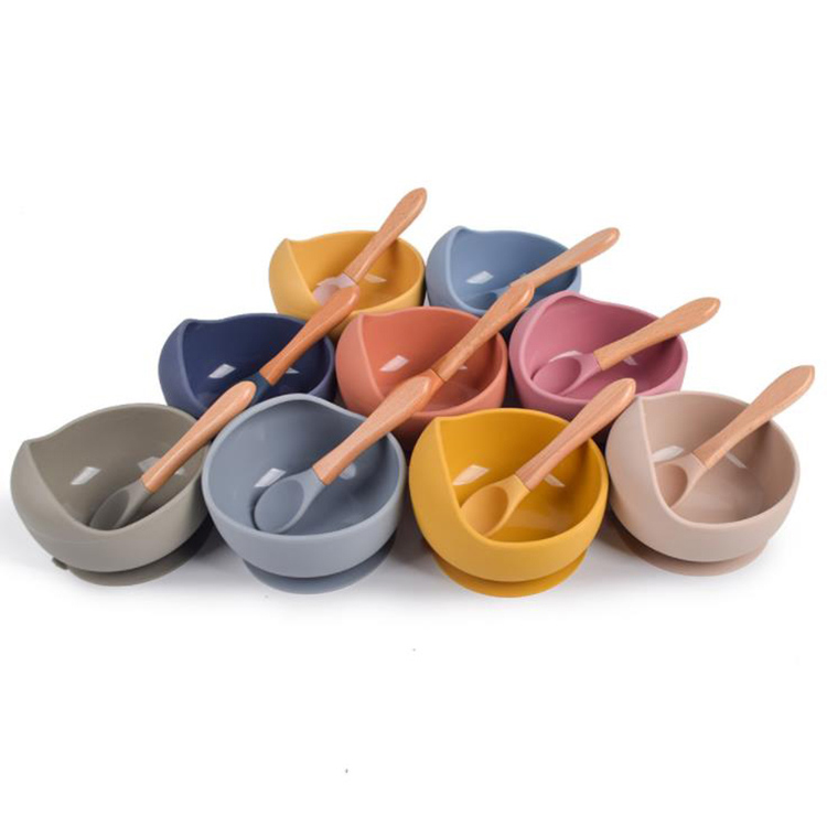 Silicone bowl With Spoon