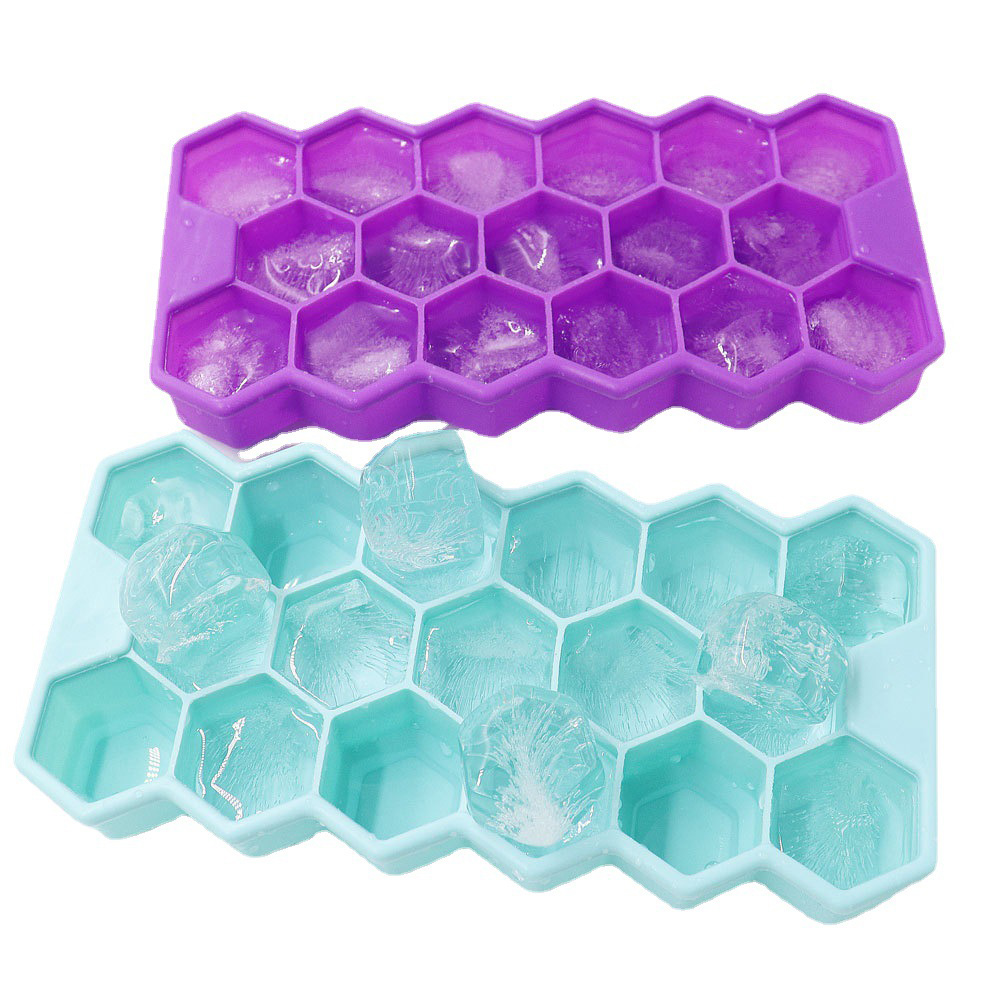 Прессформа кубика льда отпуска лотков льда силикона 17 полостей дружественная Эко легкая