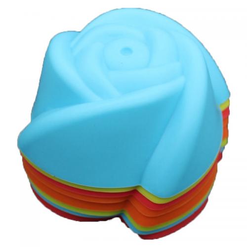 Индивидуальный дизайн в форме цветка силиконовая форма для выпечки торта
