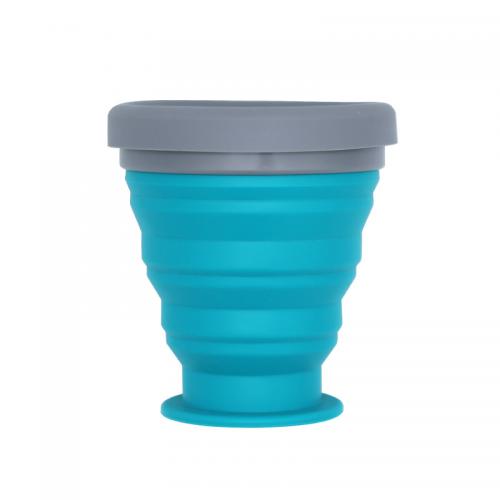 Складная силиконовая чашка для путешествий на открытом воздухе
