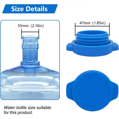 крышка кувшина для воды многоразовая герметизирующая утечка для 5-галлонной бутылки с водой
